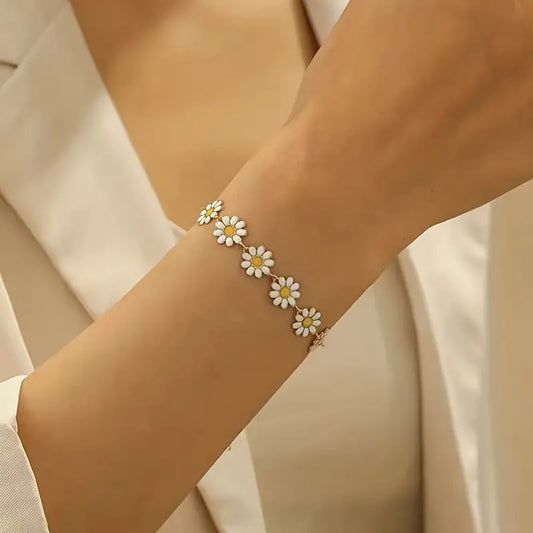 Daisy Bloom Bracelet Anklet