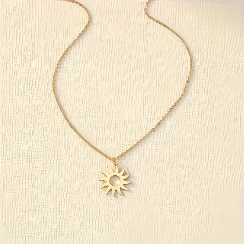 Hiru (හිරු) – The Radiant Sun Pendant 🌞 | Female