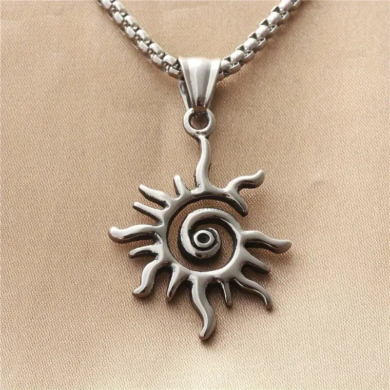 Hiru (හිරු) – The Radiant Sun Pendant 🌞 | Men